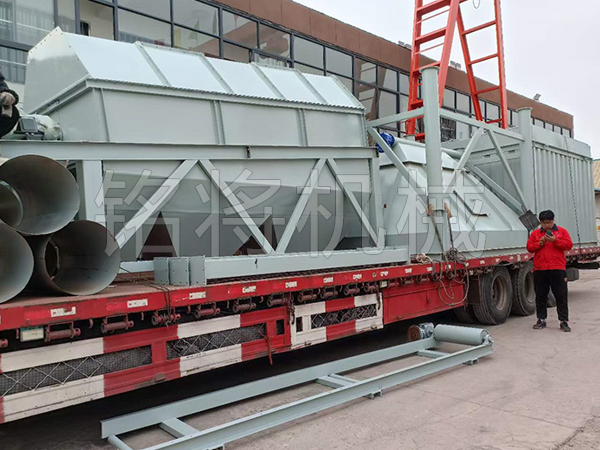 甘肅白銀抗裂砂漿設備發貨現場 甘肅白銀抗裂砂漿設備發貨現場